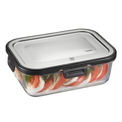 GEFU MILO Rechteckig Container 1 l Grau, Transparent 1 Stück(e)