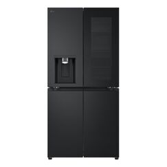 LG GMG761EPAE Side-by-Side Kühlkombination Freistehend 508 l Schwarz