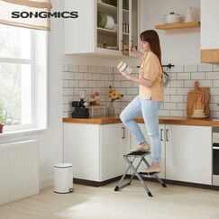 Songmics GSL002GY01 Leiter Grau
