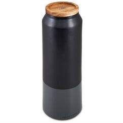 Cole & Mason H822139 Glas Zylinder Steingut Schwarz, Grau