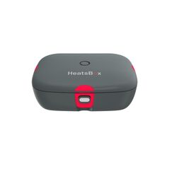HeatsBox HB-03-102B Elektrische Brotbox 100 W 0,925 l Schwarz Erwachsener