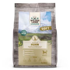 Wildes Land Canine Adult Soft Huhn & Reis 1,5 kg Huhn, Reis