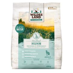 Wildes Land Classic Adult Katzen-Trockenfutter 400 g Huhn