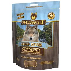 Wolfsblut Cold River Cracker Hund Snacks Lachs, Forelle 225 g