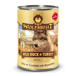 Wolfsblut Adult Wild Duck & Turkey Ente, Türkei 395 g