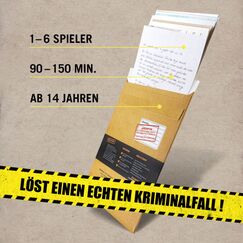 Hidden Games HGFA01KB Brettspiel THE KLEIN-BORSTELHEIM CASE 90 min Kartenspiel Detektiv