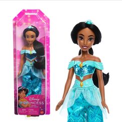 Disney Princess Disney Prinzessin-Spielzeug, Jasmin-Modepuppe mit Accessoires