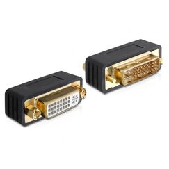 DeLOCK 65298 Kabeladapter DVI-I DVI 24+5 Female Schwarz