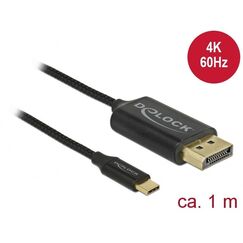 DeLOCK 83709 USB-Grafikadapter 3840 x 2160 Pixel Schwarz