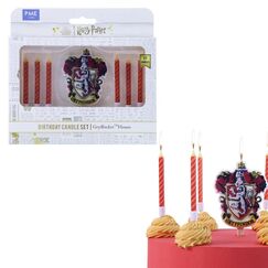 PME HPH113 Kuchenkerze/Wunderkerze Rot, Weiß 7 Stück(e)