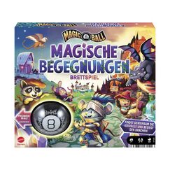 Mattel Games Magische Begegnungen Familienspiel, Magic 8 Ball Brettspiel