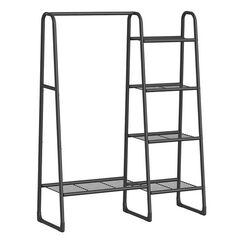 Songmics HSR138B01 Gaderobe Bodenstehend Schwarz