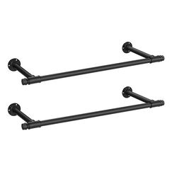 Songmics HSR140B02 Gaderobe Wand-montiert Schwarz
