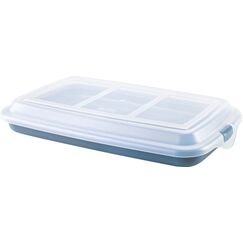 Ibili IB-686720 Lebensmittelaufbewahrungsbehälter Rechteckig Container Blau