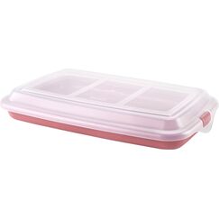 Ibili IB-686710 Lebensmittelaufbewahrungsbehälter Rechteckig Container Pink 1 Stück(e)