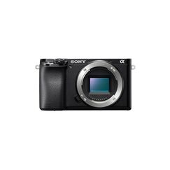 Sony α 6100 MILC 24,2 MP CMOS 6000 x 40000 Pixel Schwarz