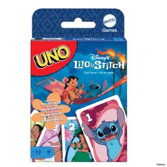 Mattel Games UNO Disneys Lilo und Stitch Kartenspiel für Kinder und Familienabende