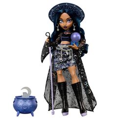 Monster High Moonspell Magic by Claire de Luna Modepuppe, Wahrsager-Hexe mit Zubehörteilen