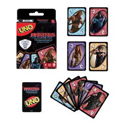 Mattel Games UNO Masters of the Universe Film Kartenspiel für Kinder, Erwachsene und Spieleabende in der Familie mit Motivdeck