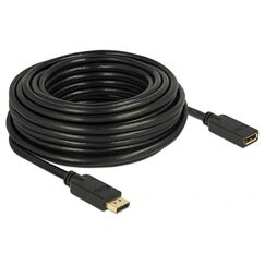 DeLOCK 84908 DisplayPort-Kabel 15 m Schwarz