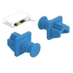DeLOCK 86509 Stecker-Staubabdeckungen 10 Stück(e) RJ-45