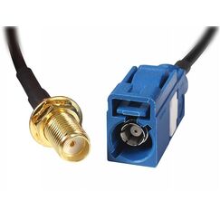 DeLOCK 88581 Koaxialkabel 0,2 m Schwarz