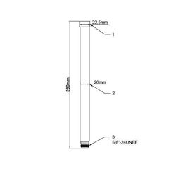 DeLOCK 88821 Netzwerk-Antenne Omnidirektionale Antenne N-Typ 8 dBi