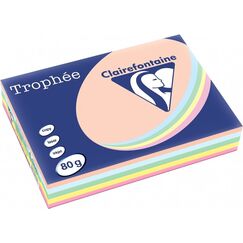 Clairefontaine 1703C Druckerpapier A4 (210x297 mm) 500 Blätter Mehrfarbig