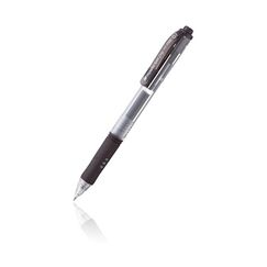 Pentel Hybrid Gel Grip Ausziehbarer Gelschreiber Schwarz 12 Stück(e)