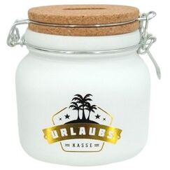 Trendcompany KA-575-21 Spardose Weiß