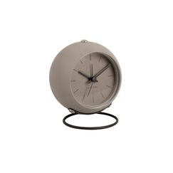 Karlsson Nirvana Globe Quarzwecker Grau