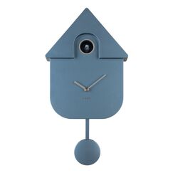 Karlsson KA5867DB Wand- /Tischuhr Analoge Uhr andere Dunkelblau, Metallisch, Farbe: Dunkelblau, Metallisch