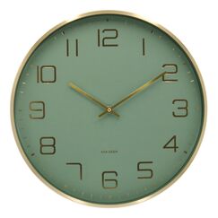 Karlsson KA5973GR Wand- /Tischuhr Digitale Uhr Rund Grün