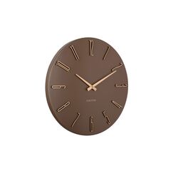 Karlsson KA6072BR Wand- /Tischuhr Mechanische Uhr Rund Mokka