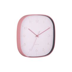 Karlsson Grato Cuadrado Mechanische Uhr Quadratisch Rose, Pink, Farbe: Rose, Pink