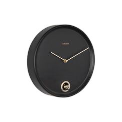 Karlsson Esencia Cuckoo Mechanische Uhr Rund Schwarz, Farbe: Schwarz