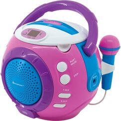 Soundmaster KCD1600 Pink Tragbarer CD-Player
