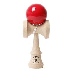 Kendama Europe Play One - rot, Farbe: Rot, Holz