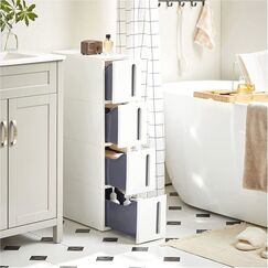 Songmics KFR008G01 Aufbewahrungsschrank für Badezimmer
