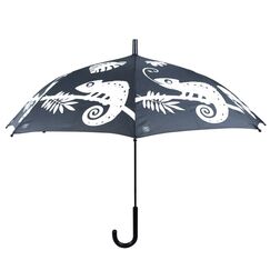 Esschert Design KG222 Regenschirm Schwarz, Grün, Weiß Stahl Polypropylen (PP) Volle Größe