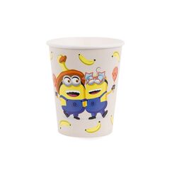 PartyDeco Becher Minions Einwegbecher 6 Stück(e) 250 ml Papier