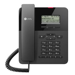 Unify OpenScape Desk Phone CP110 Analoges Telefon Schwarz