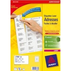 Avery L7160-40 Adressaufkleber Weiß