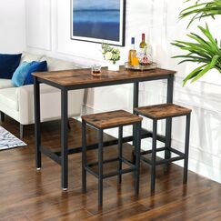 Vasagle LBC65X Barhocker Harter Sitz 4 Bein(e)