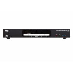 ATEN CS1944DP Tastatur/Video/Maus (KVM)-Switch Schwarz