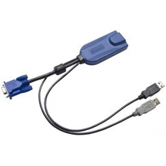 Raritan D2CIM-DVUSB-32PAC Tastatur/Video/Maus (KVM)-Kabel Schwarz