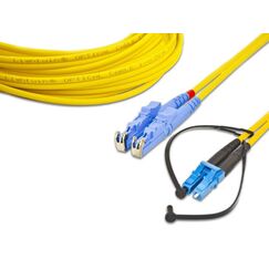 Lightwin LDP-50 E2-LC 7.0 OM4 InfiniBand/Glasfaserkabel 5 m Gelb