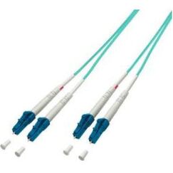 Lightwin LDP-50 LC-LC 0.5 OM3 InfiniBand/Glasfaserkabel 0,5 m Blau