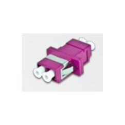 Lightwin LWL Kupplung Duplex LC-LC, OM4, Multimode, plastik, violett LWL-Steckverbinder DLC 1 Stück(e)