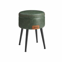 Vasagle LOM005C01 Hocker & Sitzkissen Ottomane Rund